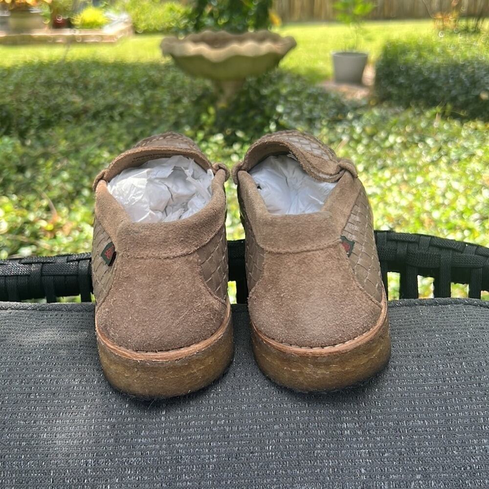 ▶️ G.H. Bass ◀️ Larson Woven Penny
Loafer In Sand. new condition.  Size 9 - Picture 8 of 16
